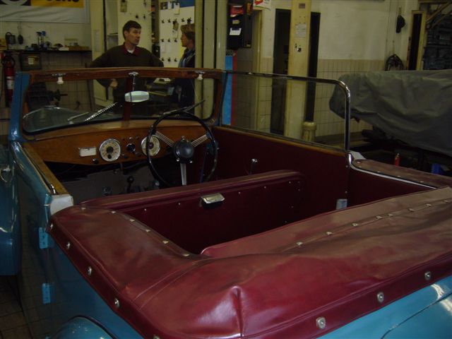 20532a 1946 Alvis TA 14 body by S.I.N.C.A. Brussels, interior